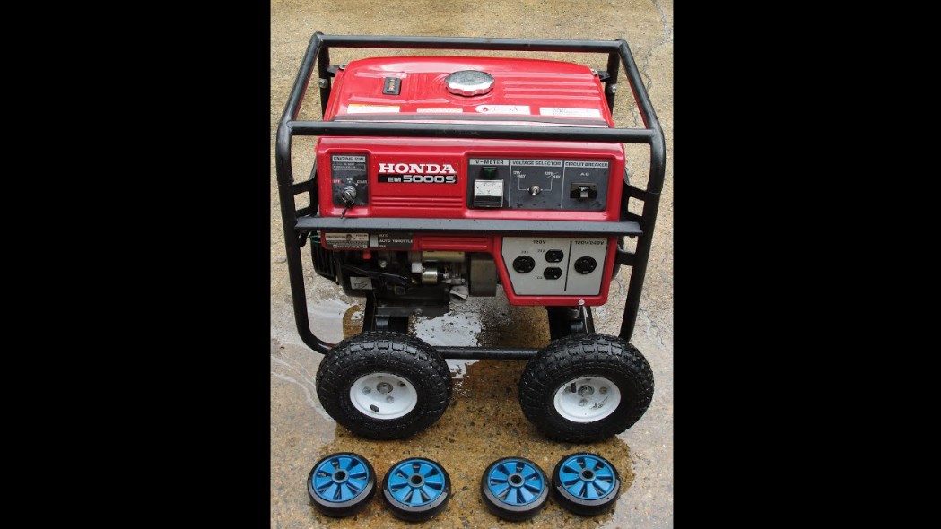 How to build a wheel kit for a generator: Top Recommendation