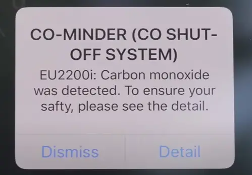 Co Minder notifies the user